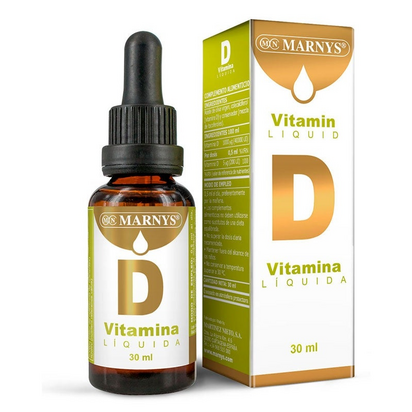 Marnys Vitamina D Líquida Garrafas com Pipeta 30ml